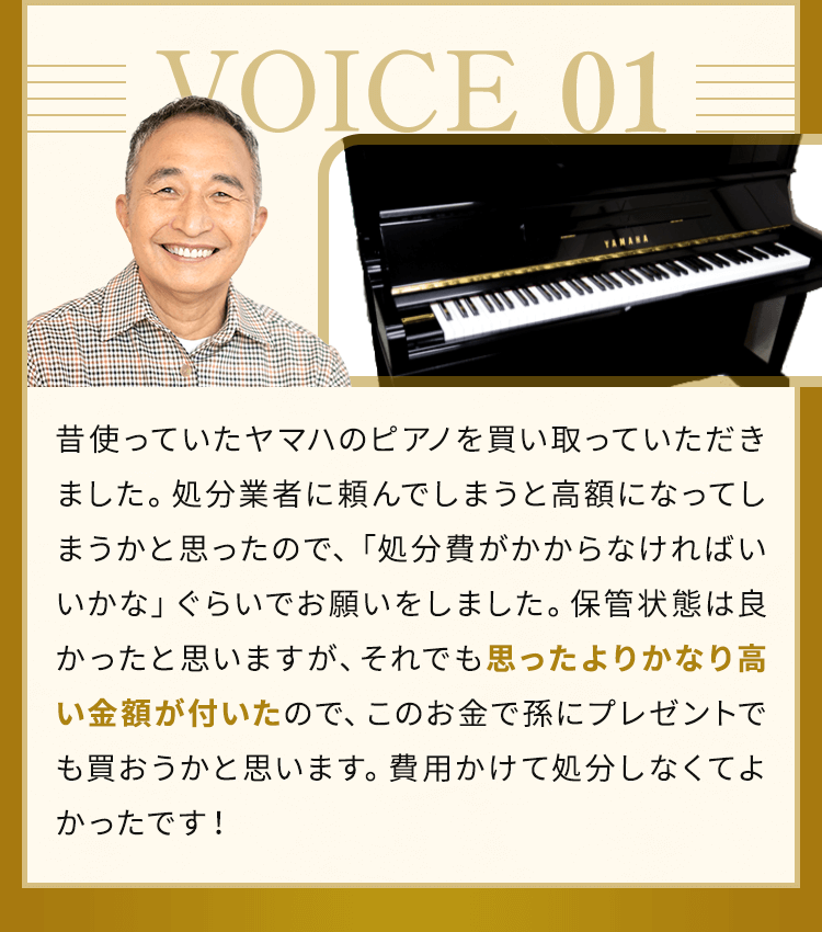 思ったよりかなり高い金額がついた